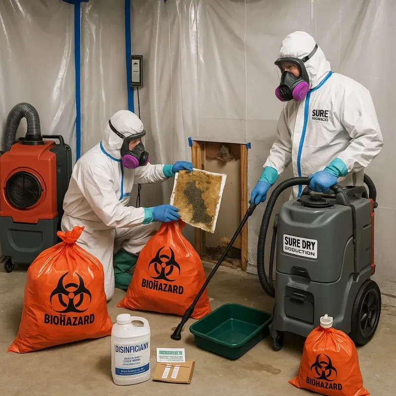 Contaminated Water Handling Protocols process in Vincent, AL