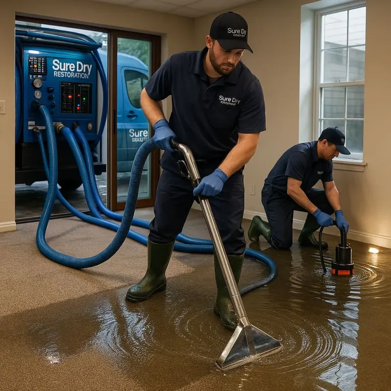 Water Extraction and Removal process in Vincent, AL